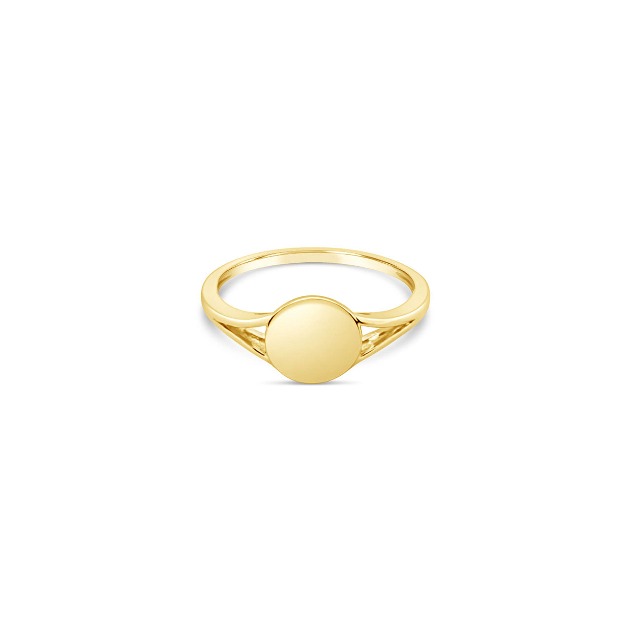 9k Yellow Gold Signet Ring