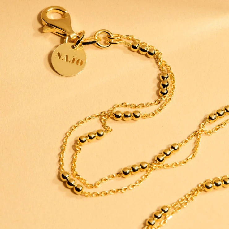 Halcyon Anklet - Gold Plated