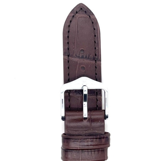 Duke - 18mm Brown Medium Leather Watch Strap