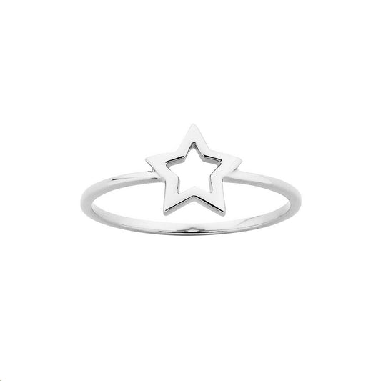 Sterling Silver Mini Star Ring