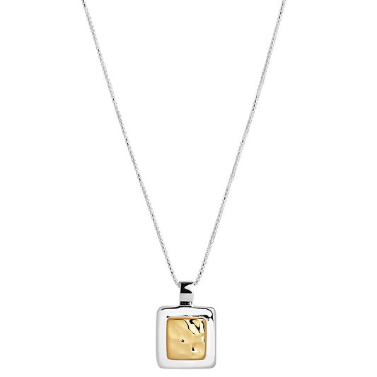 Oasis Two-Tone Pendant Necklace