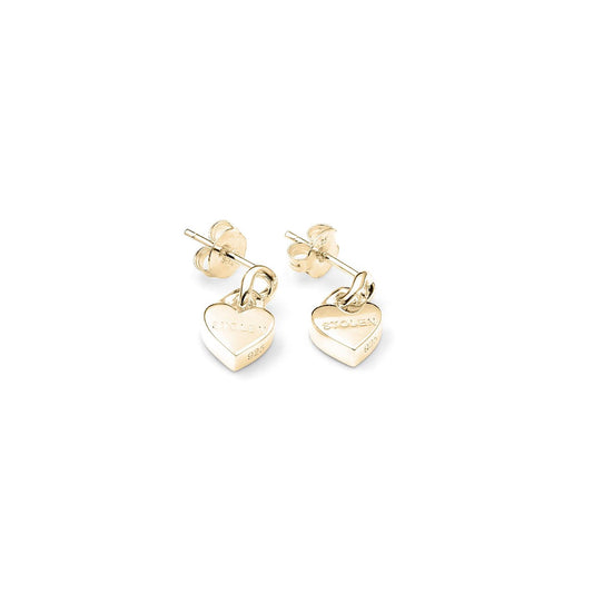 Mini Love Chain Earring Gold Plated
