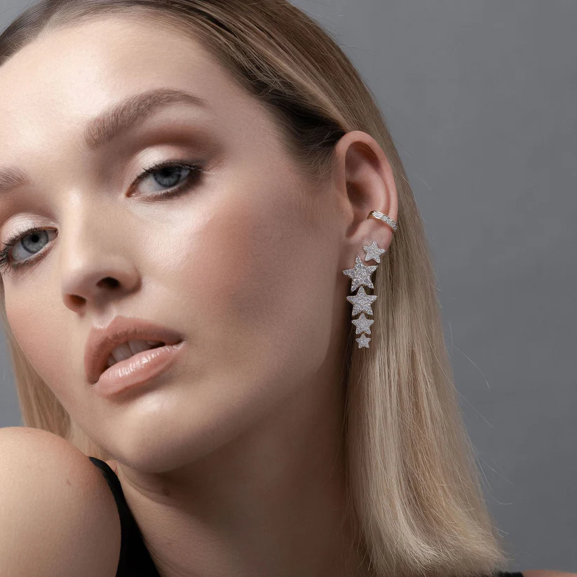 Etoile Studs (CZ/Silver)