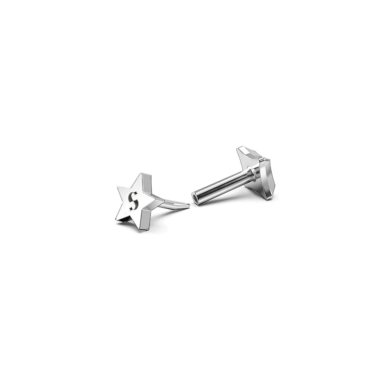 Stolen Star Flat Back Single Earring