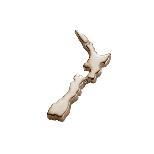 Rose Gold NZ Map - Aotearoa