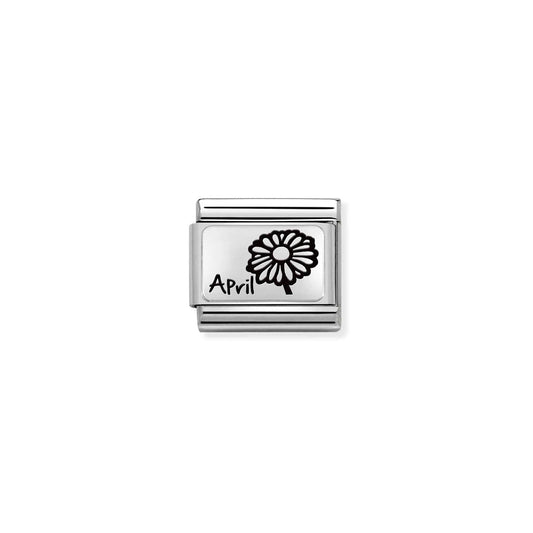 Composable Classic Link 330112/16 April Flower In 925 Silver