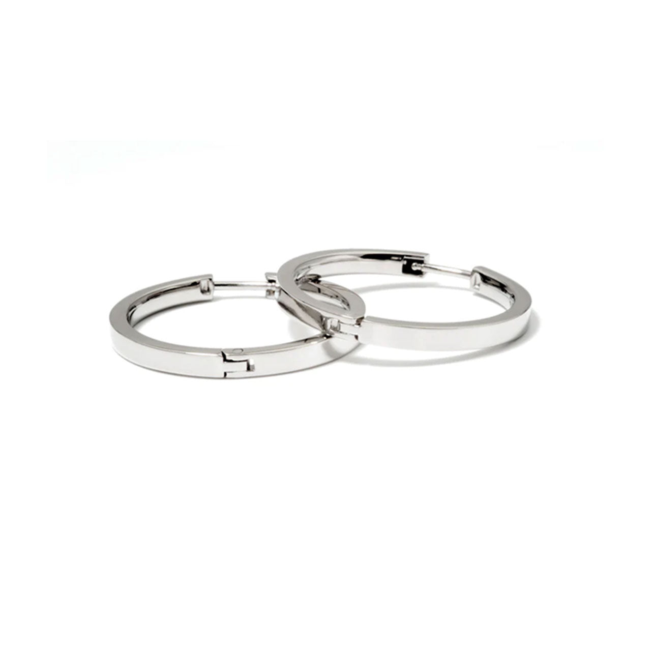 Titanium 24mm Hoop Earrings