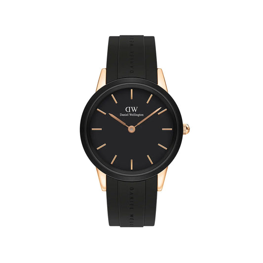 Iconic Motion 40mm - Black & Rose Gold Watch