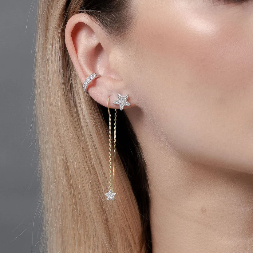 Etoile Studs (CZ/Silver)