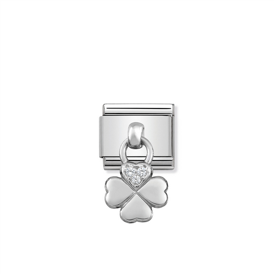 Composable Classic Link 331800/02 Silver Pendant Clover