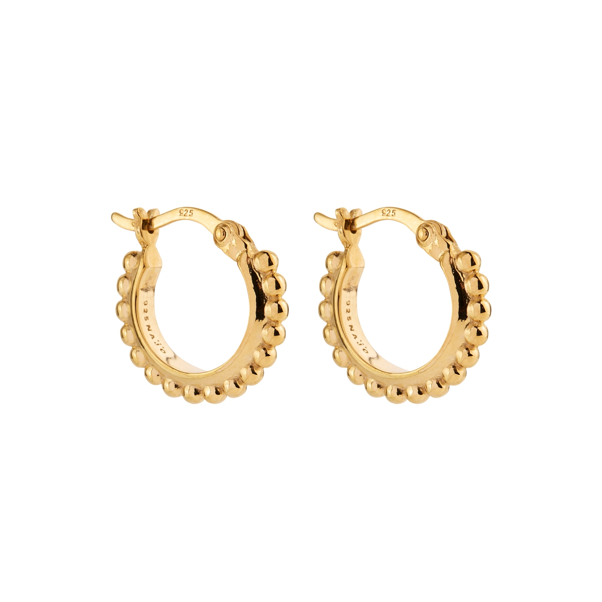 Chia Hoop Earrings - Gold Plated