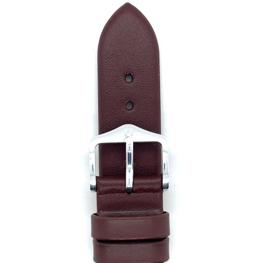 Wild Calf - 18mm Brown Long Leather Watch Strap