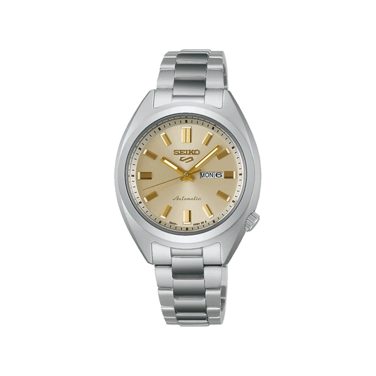 Seiko - SRE023K Ladies Seiko 5 Sports ‘Hebitama’ SNXS in ‘Double Cream’ Automatic Watch