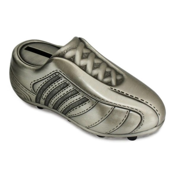 Pewter Footy Boot Money Box