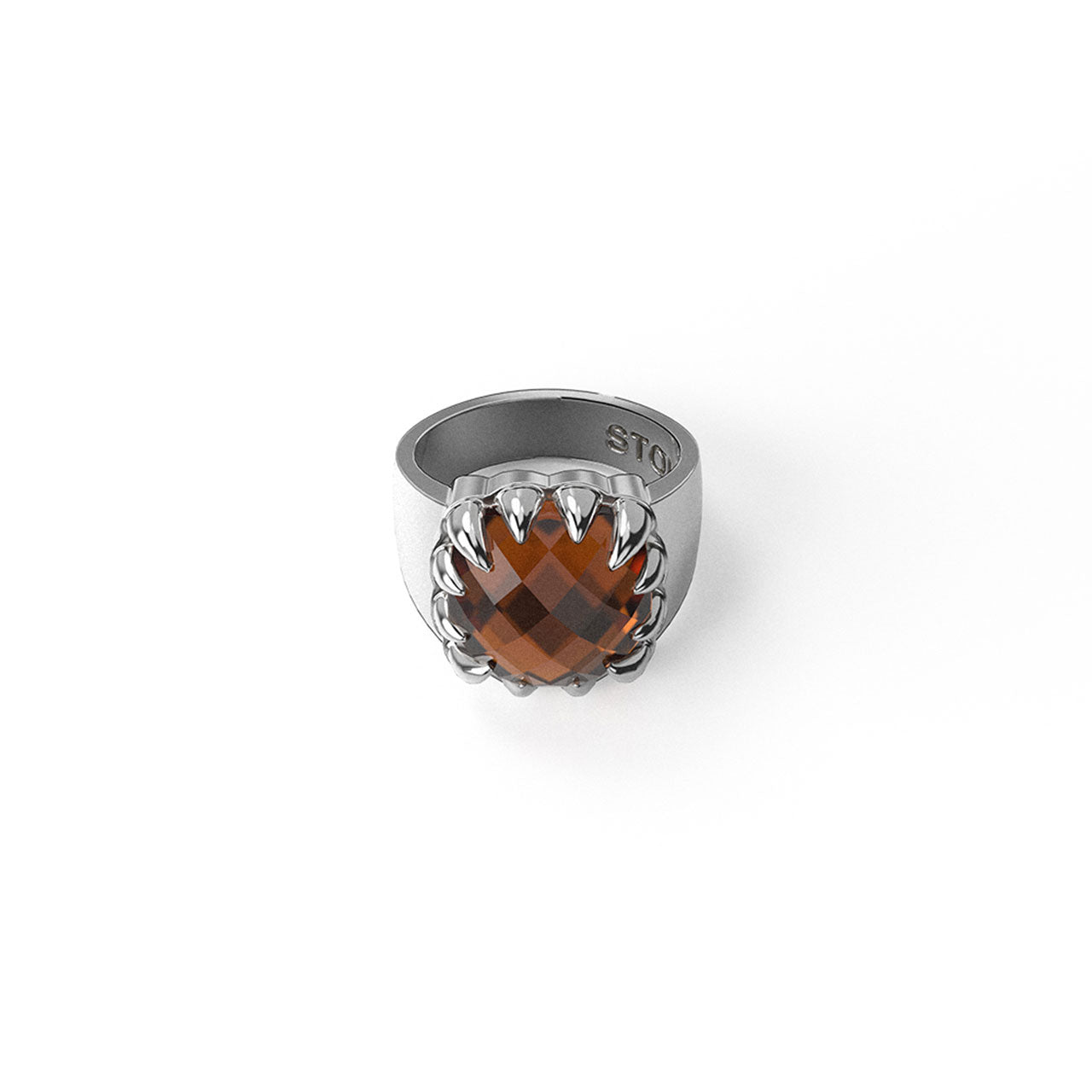 Claw Ring Citrine