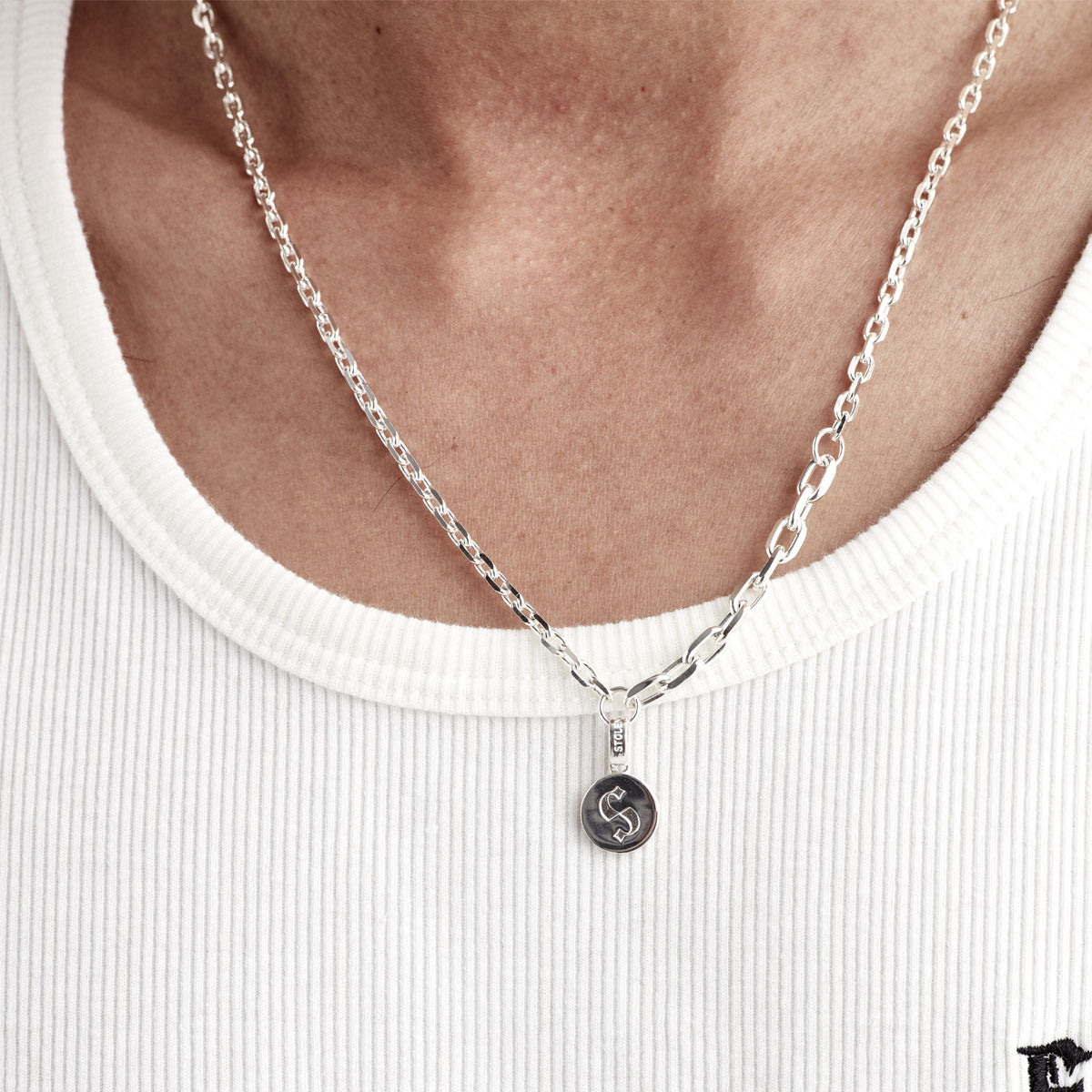 S-Logo Chain Necklace