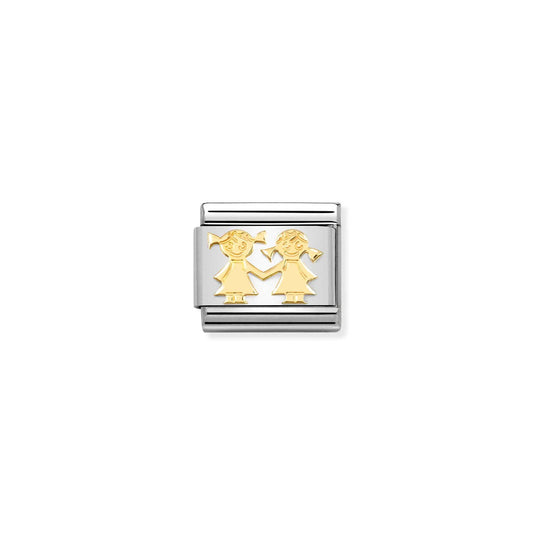 Composable Classic Link 030162/67 Sisters  in 18k Gold