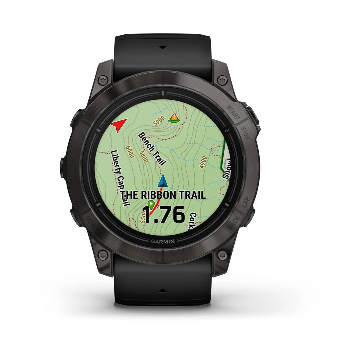 epix™ Pro (Gen 2) – Sapphire Edition | 51 mm - Carbon Gray DLC Titanium with Black Band - 010-02804-02