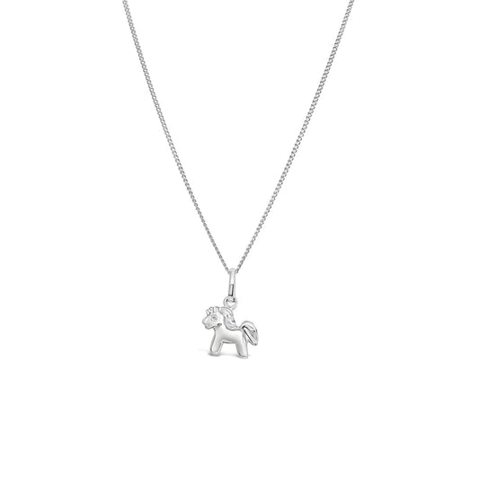 Sterling Silver Pony Pendant