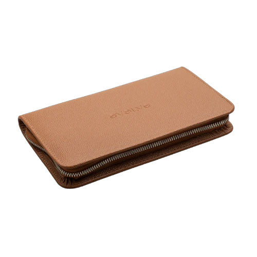 Tan Jewellery Travel Wallet