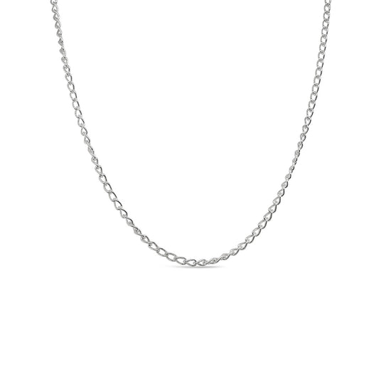Sterling Silver LC60 Long Curb Chain