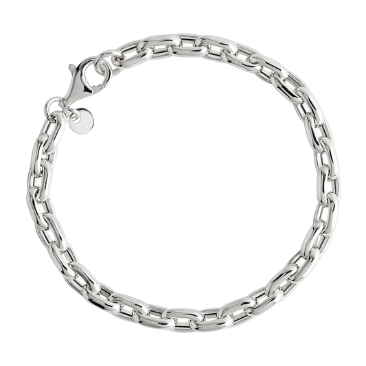Sentinel Men’s Silver Chain Bracelet 22cm