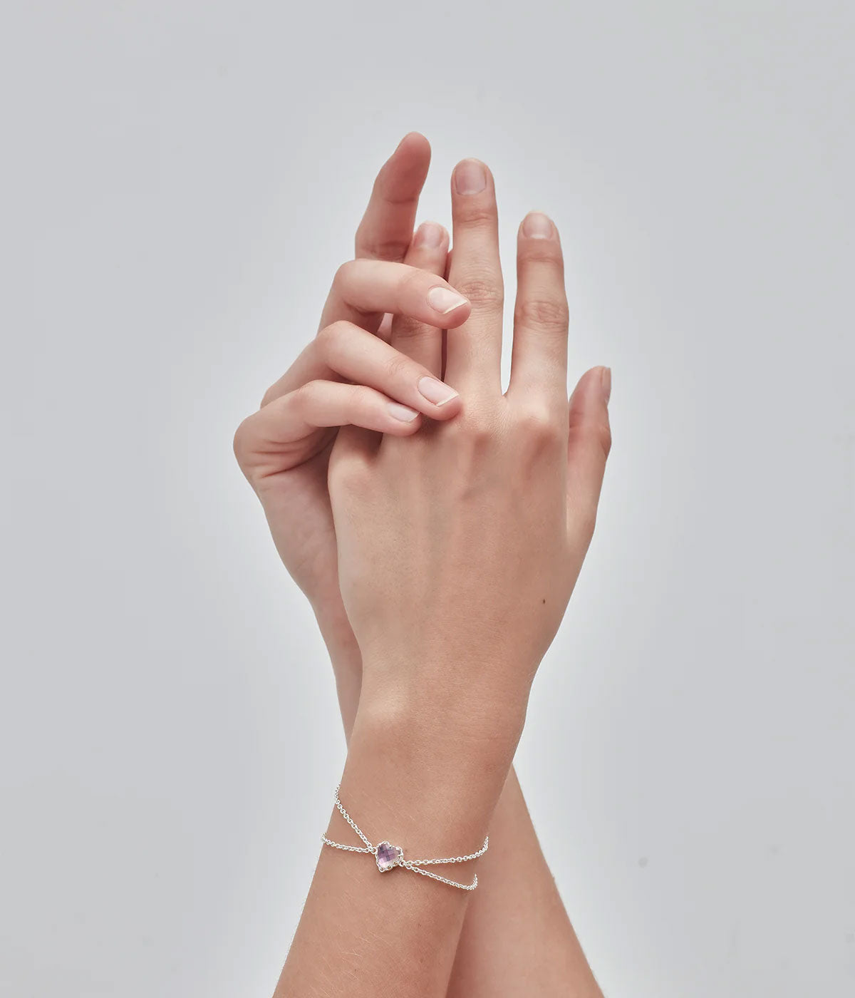 Love Claw Bracelet Mystic Quartz