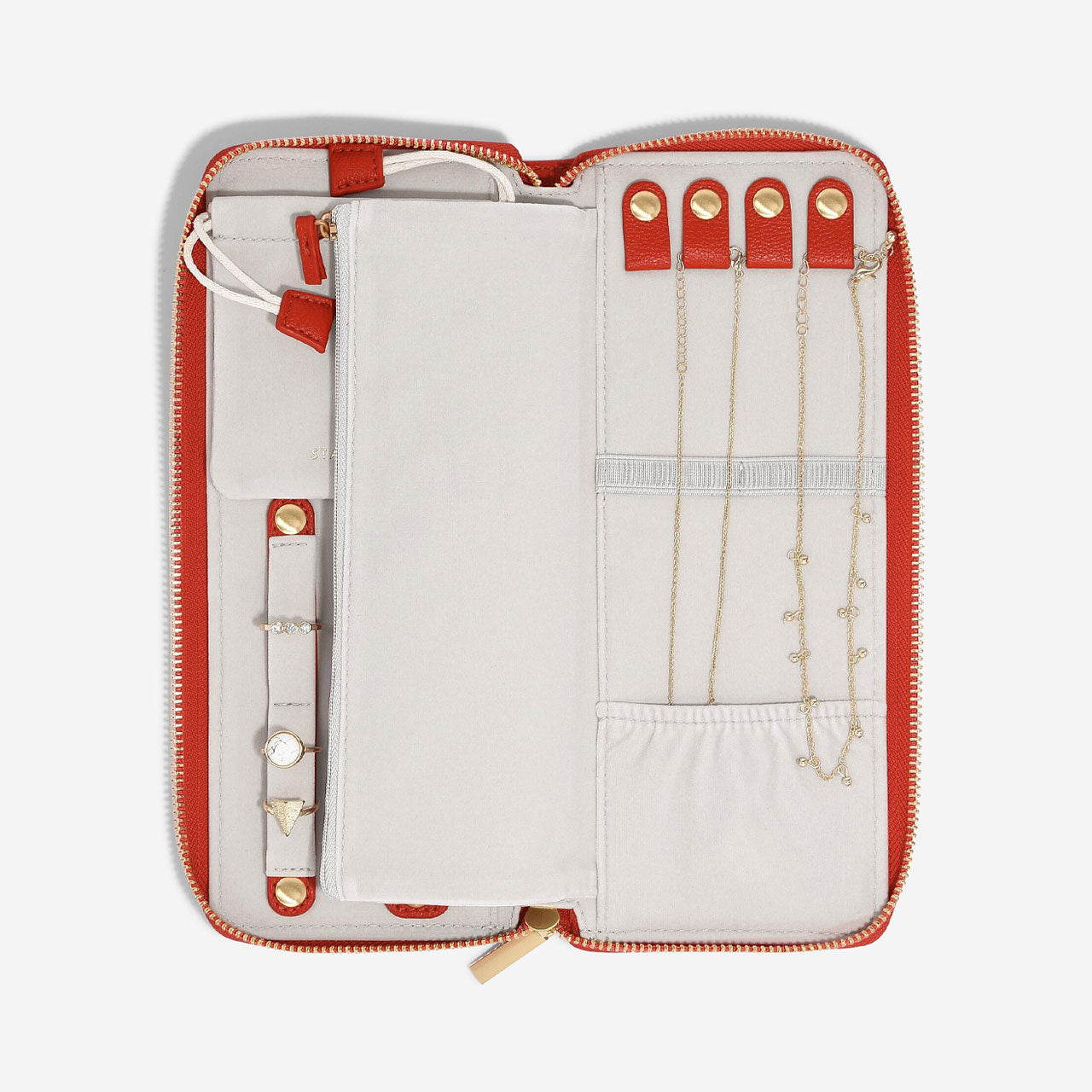 Jewellery Wallet in Red