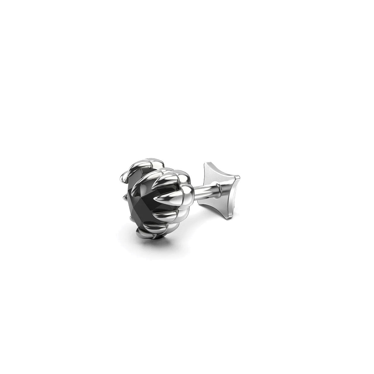 Love Claw Flat Back Single Earring
