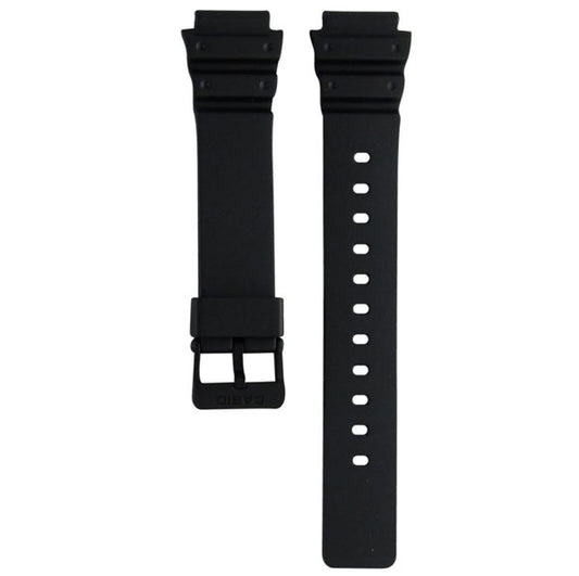 Original Casio Resin Black 10393907 Watch Strap