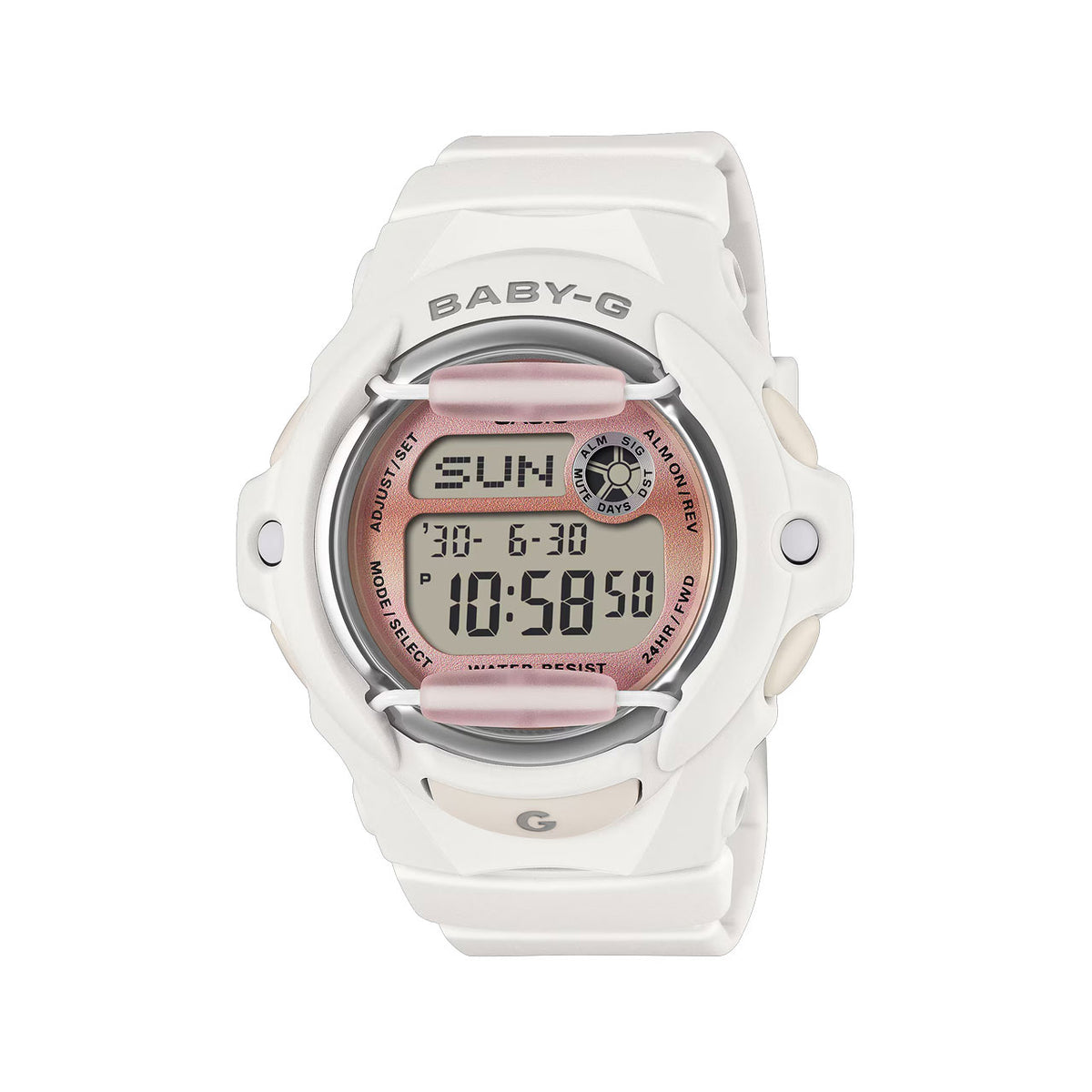 Baby-G - White Grunge Gradient Watch - BG169GD-7D