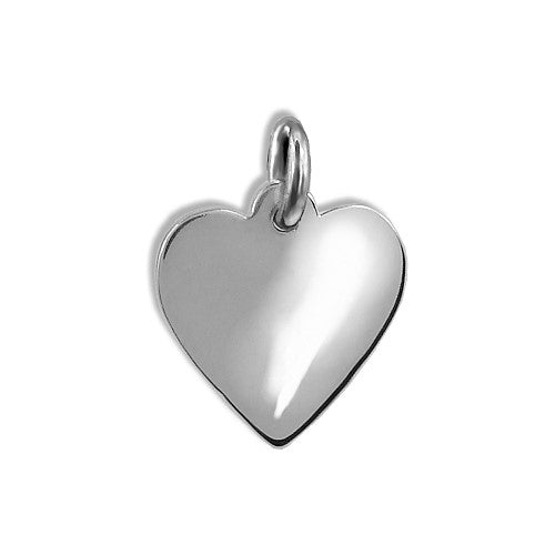 21mm Heart Disc Charm