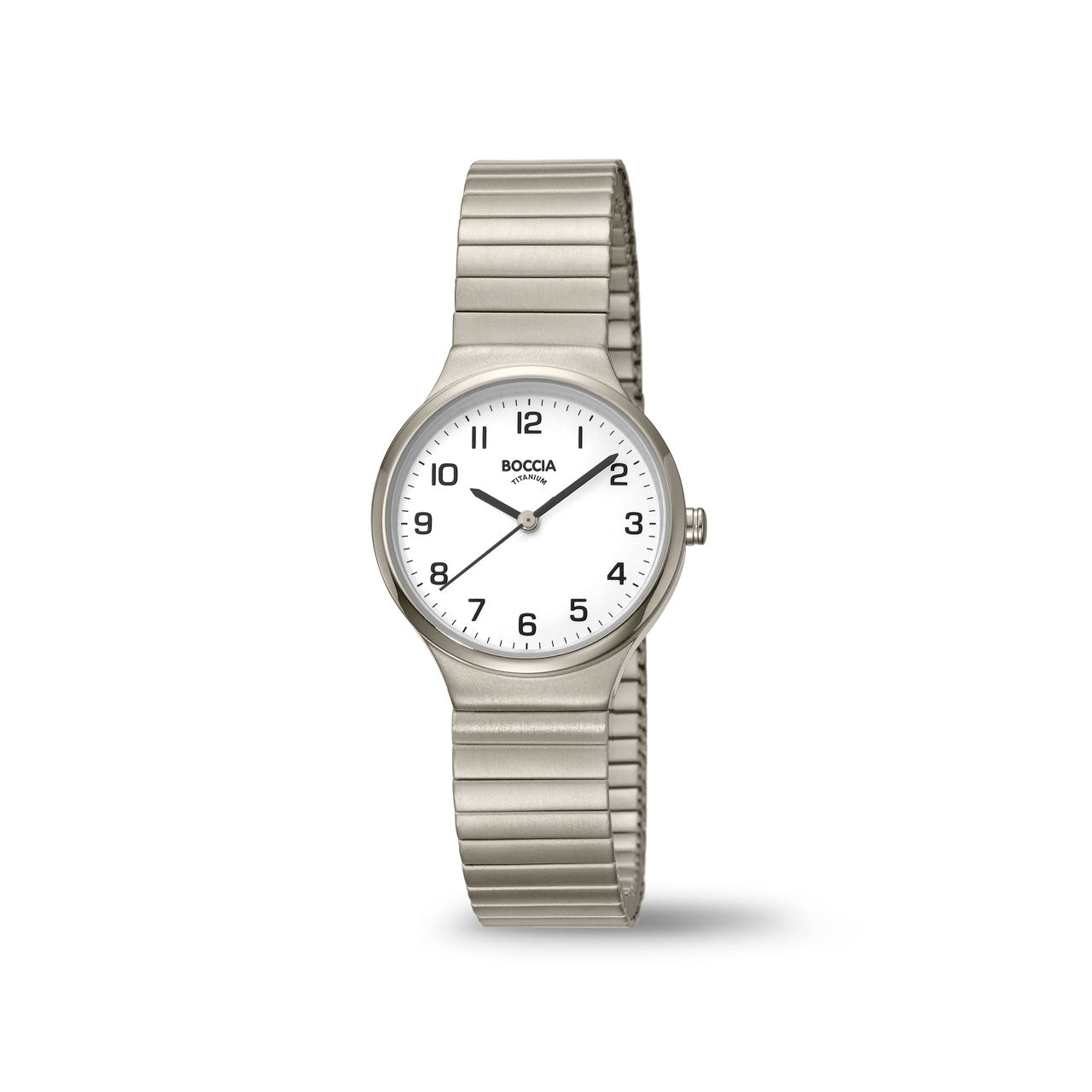 3329-01 Ladies Titanium Expander Strap Watch