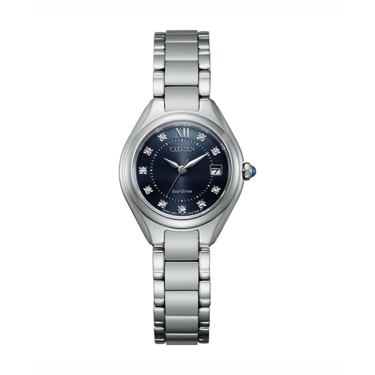 EW2540-83L - Ladies Stainless Steel Eco-Drive Watch