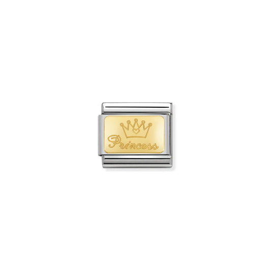 Composable Classic Link 030121/47 Princess in 18k Gold