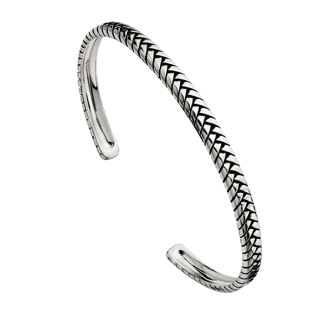 Tessera Men’s Silver Cuff