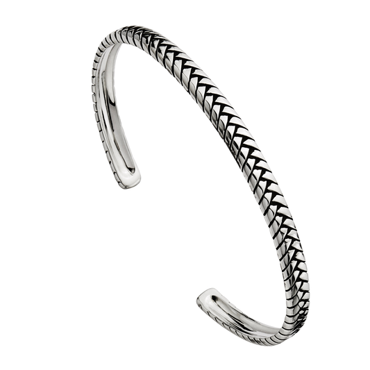 Tessera Men’s Silver Cuff