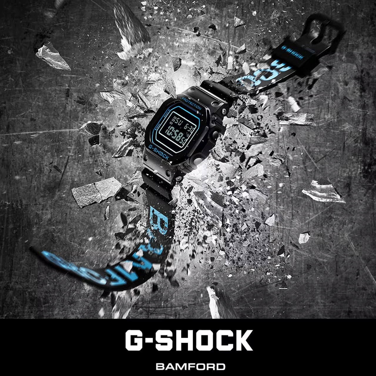 G-Shock - Limited Edition G-Shock x Bamford - GM-5600BWD-1