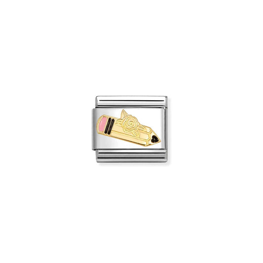 Composable Classic Link 030285/88 Pencil In 18K Gold & Enamel