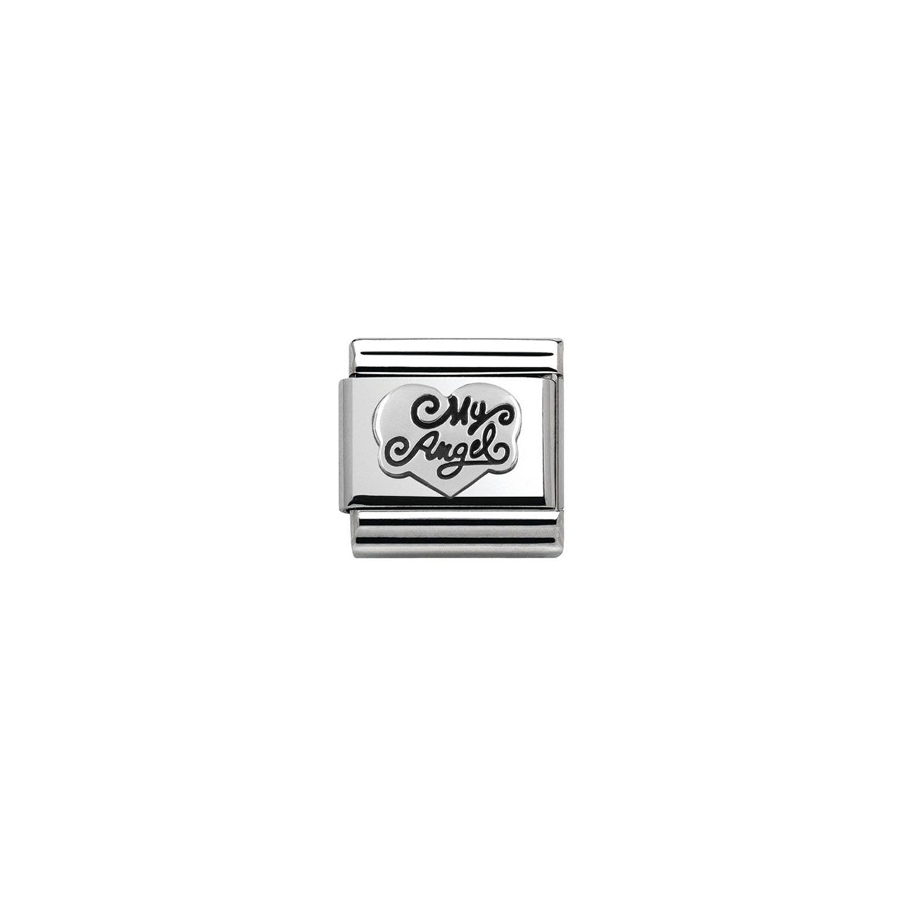 Composable Classic Link 330101/14 Enamel My Angel Heart
