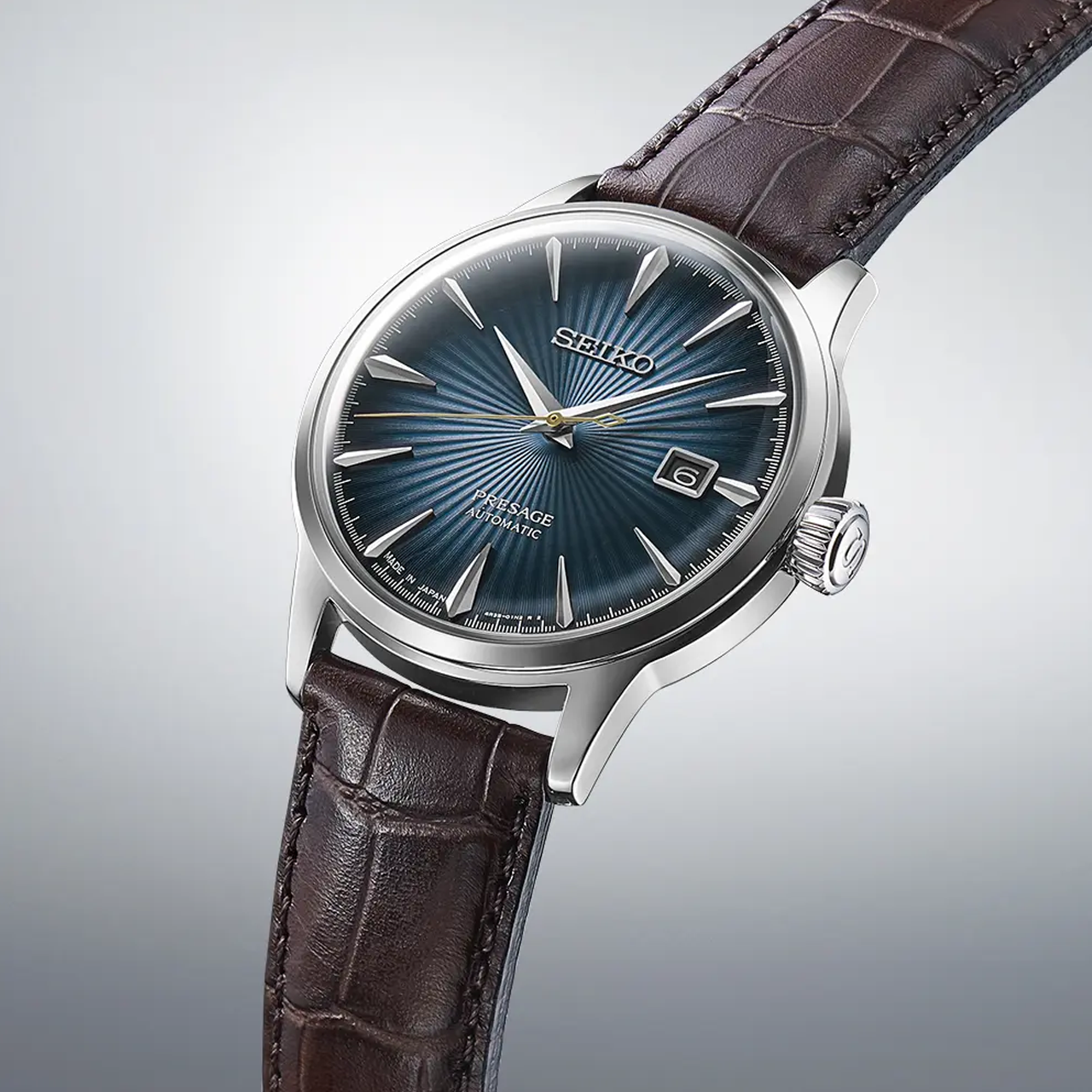 SRPK15J - ‘Midnight Blue Moon’ Presage Cocktail Time Automatic Watch