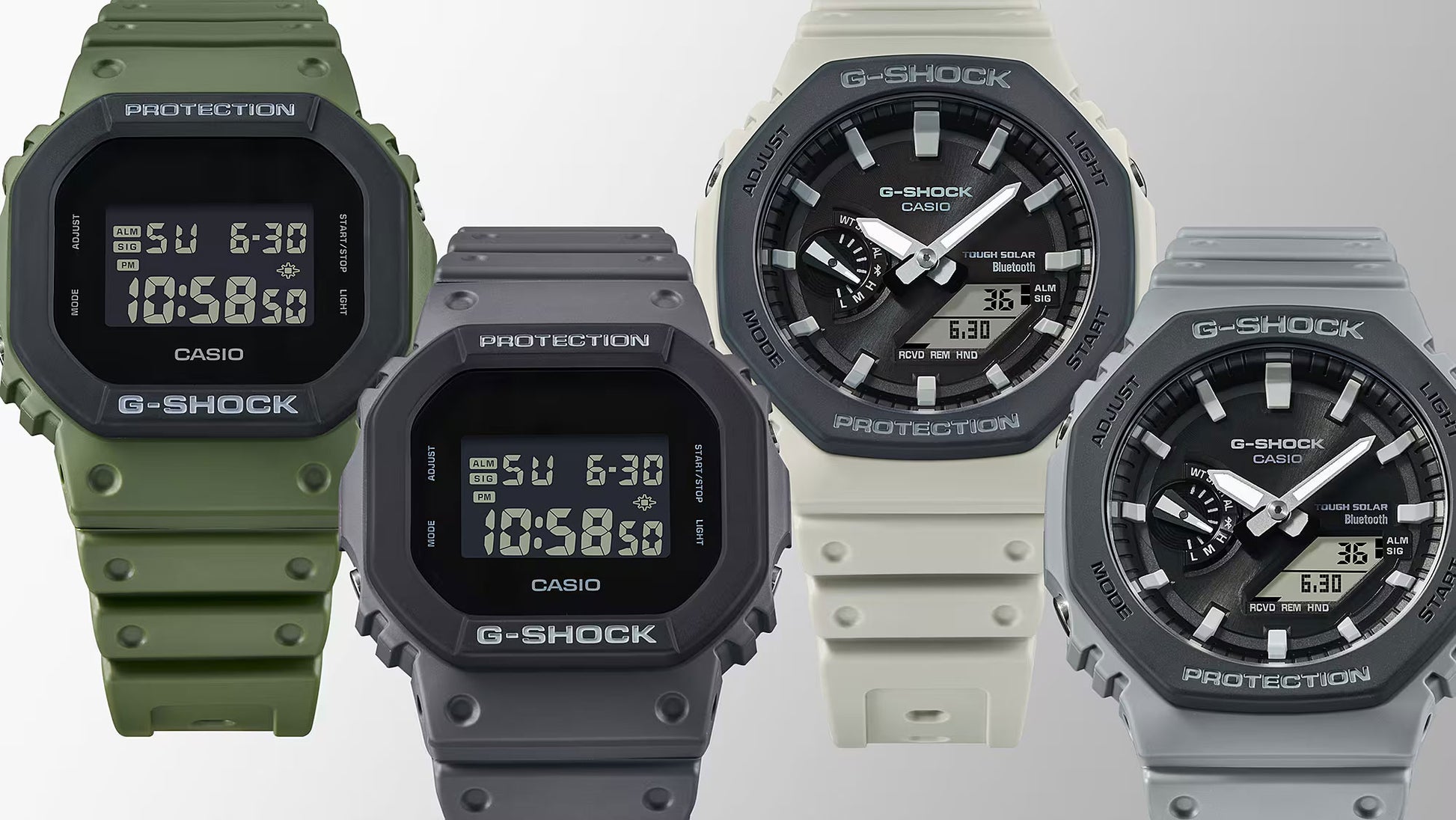 G-Shock - Grey Digital Urban Series  - DW5610UU-8D