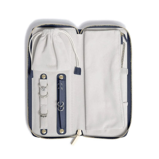 Navy Blue Jewellery Wallet
