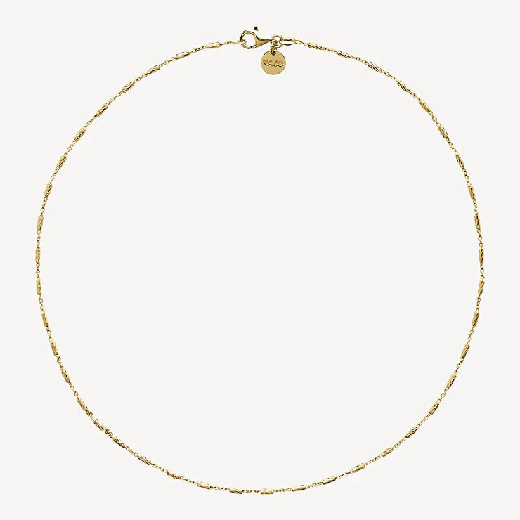 Equilibrium Chain Necklace (60cm + 5cm ext) - Gold Plated
