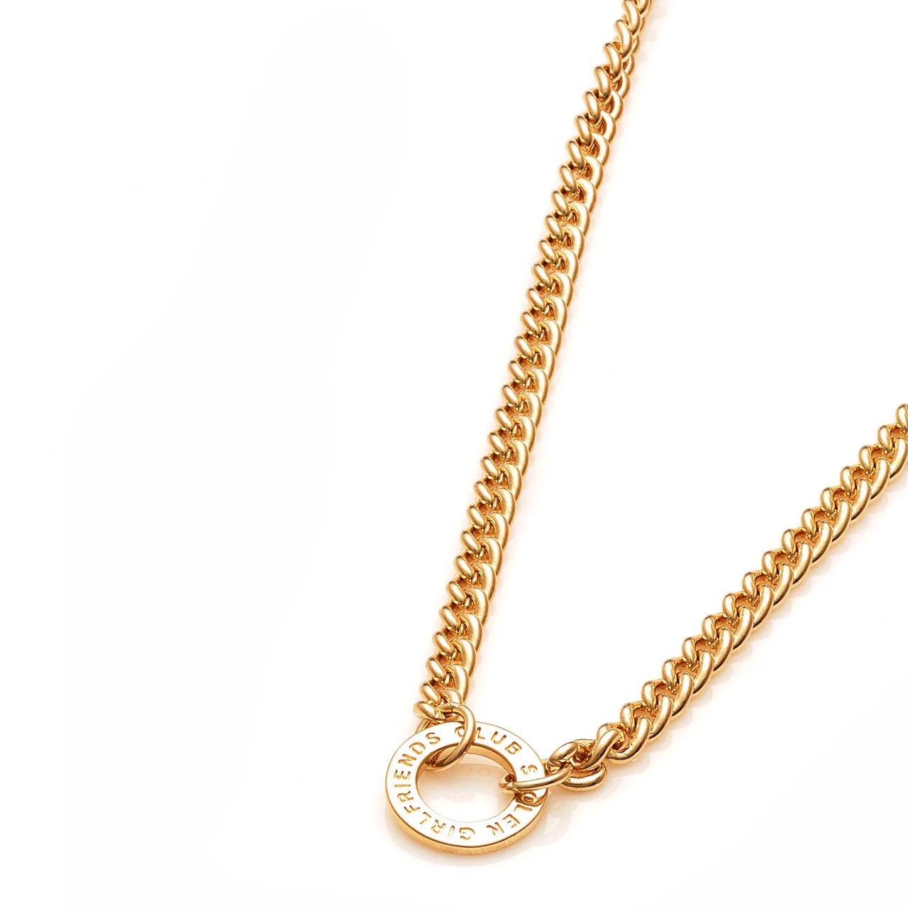 Halo Necklace - Gold Plated