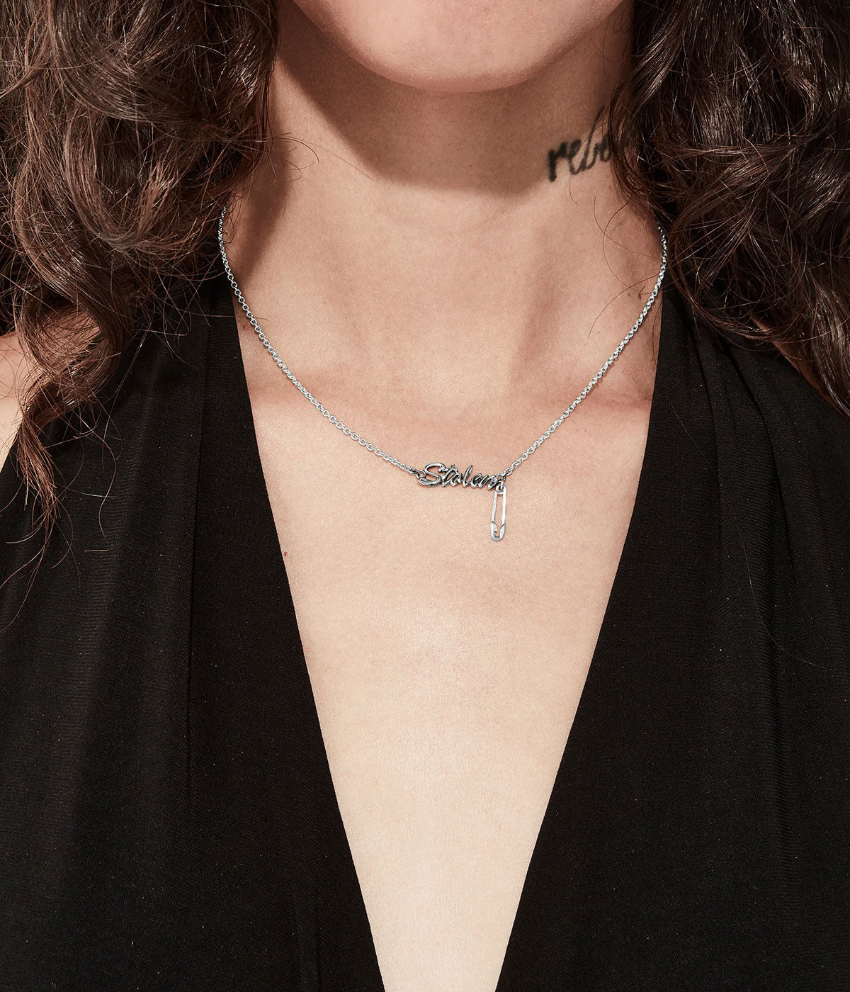 Sentimental Script Necklace