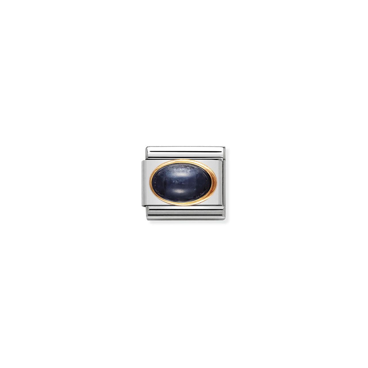Composable Classic Link 030504/08 September Sapphire Oval Stone In 18K Gold