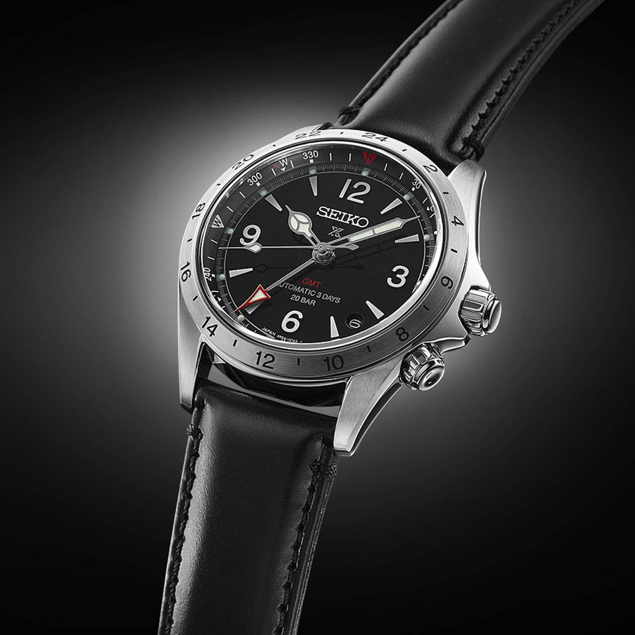 Seiko SPB379J Prospex Alpinist Mechanical GMT Automatic Watch