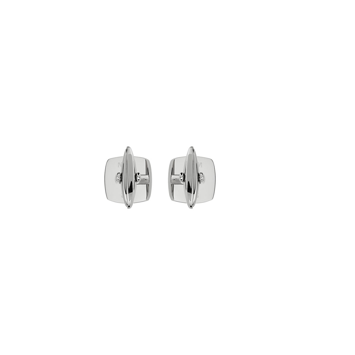 Pegasus Men's Brushed Stainless Steel Cufflinks