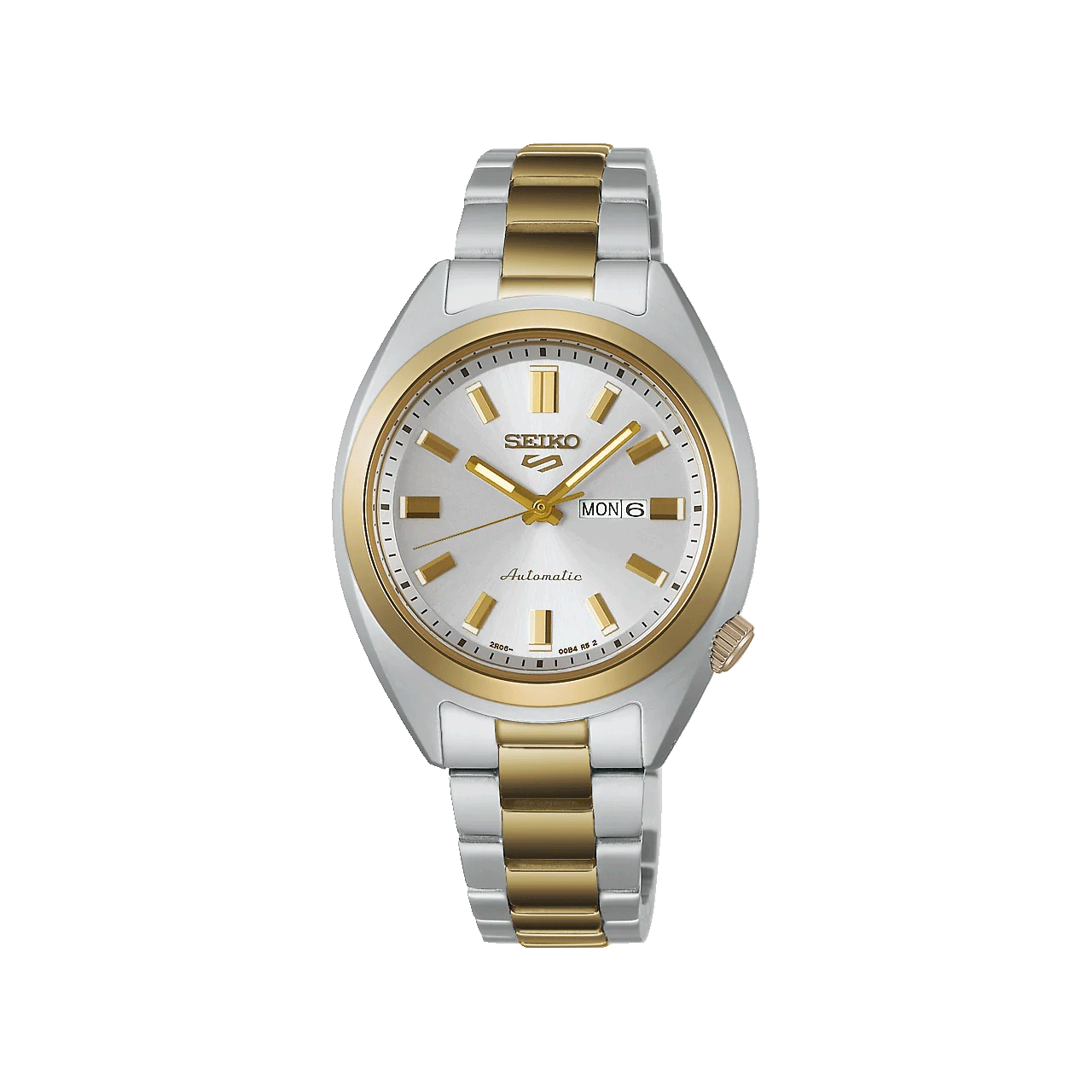 Seiko - SRE024K Ladies Seiko 5 Sports ‘Hebitama’ SNXS Two Tone Automatic Watch
